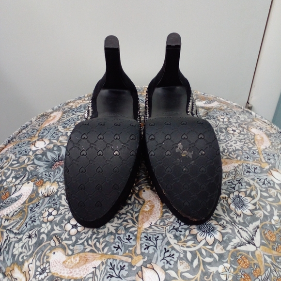 Candies Platform Rhinestone Heels - Picture 7 of 9